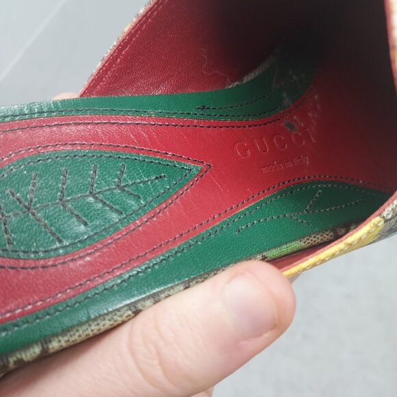 Gucci Beige Princetown Tien Motif GG Slide Loafer Slip On Mule - Picture 7 of 9